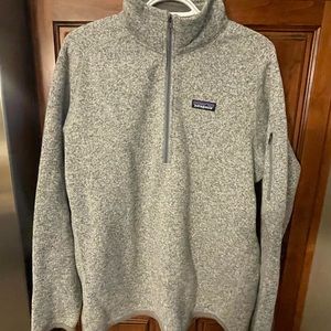 PATAGONIA~ Better Sweater Quarter Zip Performance Jacket